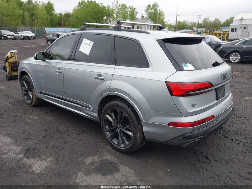 Vin: wa1lvbf7xsd018073, lot: 45604082, audi q7 premium plus 55 tfsi quattro tiptronic 20253
