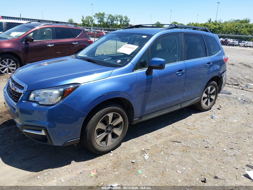 Vin: jf2sjajc2hh485261, lot: 45604093, subaru forester 2.5i limited 20172
