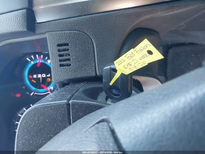 FORD FUSION 2012 VIN 3FAHP0JA8CR413073