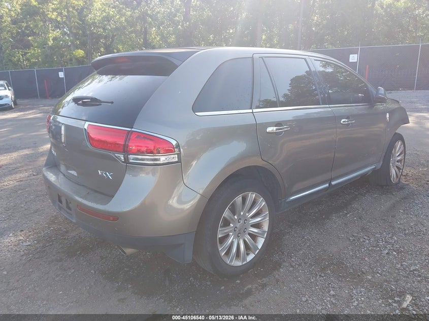 Vin: 2lmdj6jk3cbl07960, lot: 45604124, lincoln mkx 20124