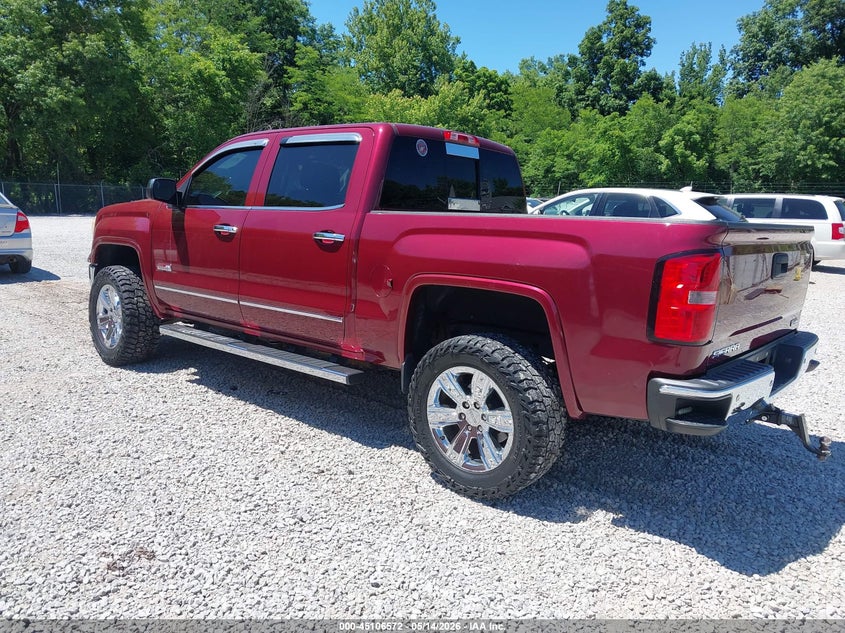 Vin: 3gtu2vec0fg144955, lot: 45604156, gmc sierra 1500 slt 20153