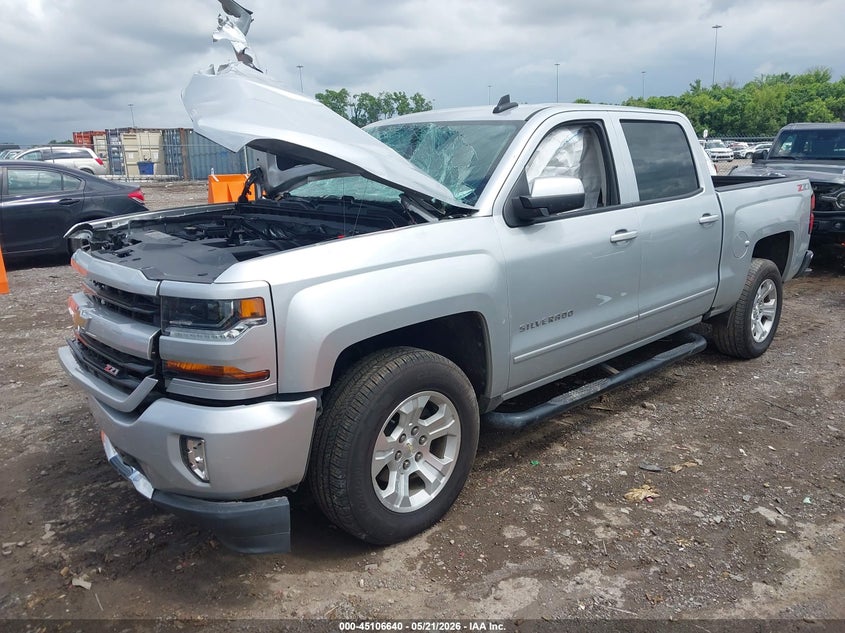 2018 Chevrolet Silverado 1500 2lt 3GCUKREC1JG175700 photo 1