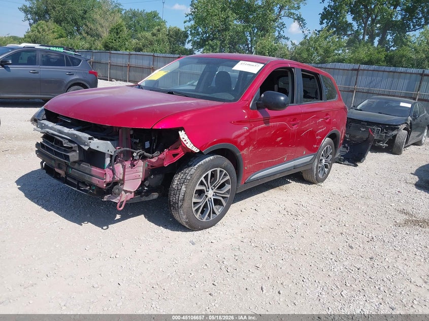 2018 Mitsubishi Outlander Es JA4AZ3A39JZ056630 photo 1