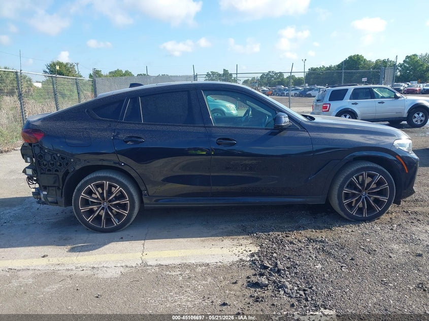 2022 BMW X6 M50I VIN: 5UXCY8C06N9K87362 Lot: 45106697