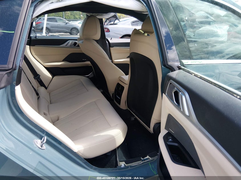 2025 BMW I4 Gran Coupe xDrive40 VIN: WBY43HD00SFT91330 Lot: 45106721