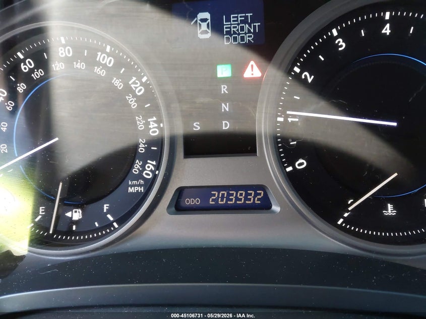 2008 Lexus Is 250 VIN: JTHCK262X85018272 Lot: 45106731