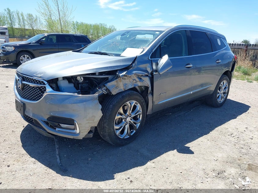 Vin: 5gaevckw8jj163888, lot: 45604316, buick enclave avenir 20182