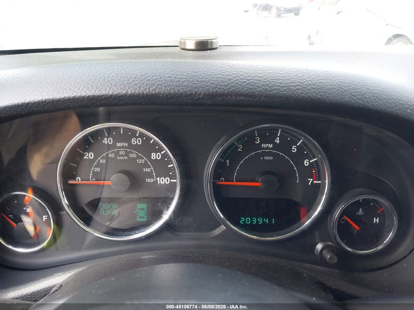 JEEP WRANGLER UNLIMITED 2013 VIN 1C4HJWDG8DL672838