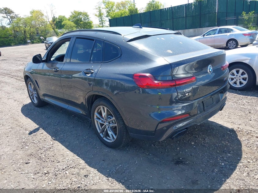 Vin: 5ux2v5c08m9e58729, lot: 45604370, bmw x4 m40i 20213