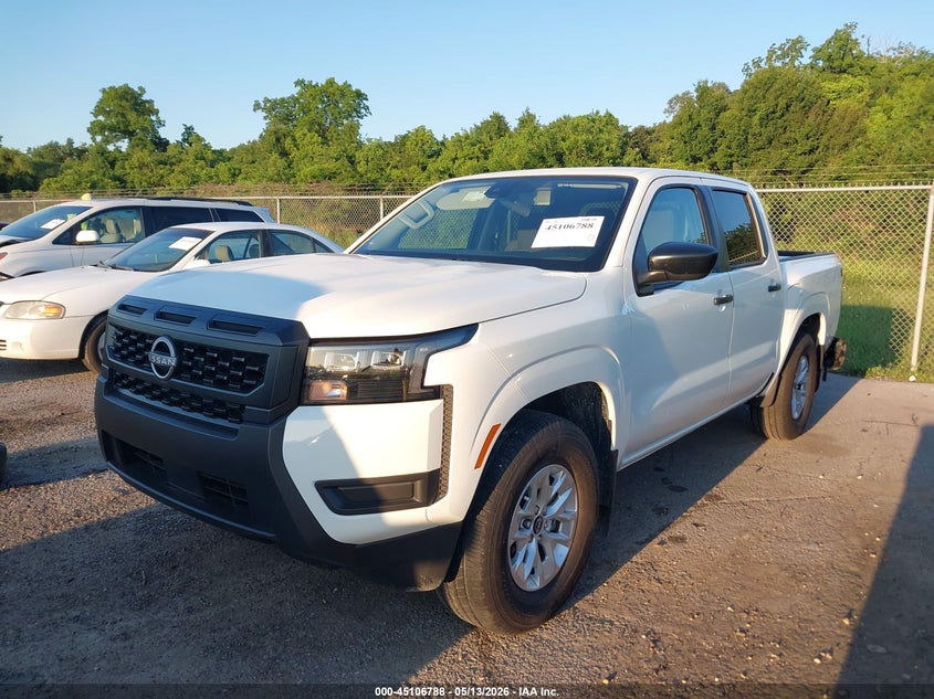 Vin: 1n6ed1ej6tn628666, lot: 45604372, nissan frontier s 4x4 20262
