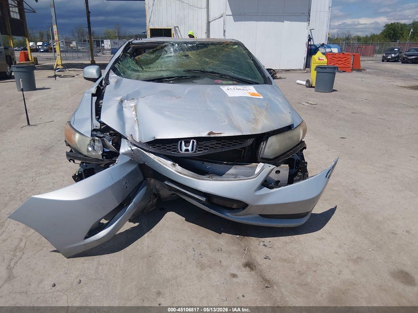 2012 Honda Civic 1.8 Lx blue Lot 111045106817 Vin 2HGFG3B54CH509297