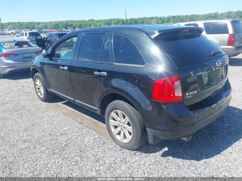 Vin: 2fmdk3gc5ebb61393, lot: 45604428, ford edge se 20143