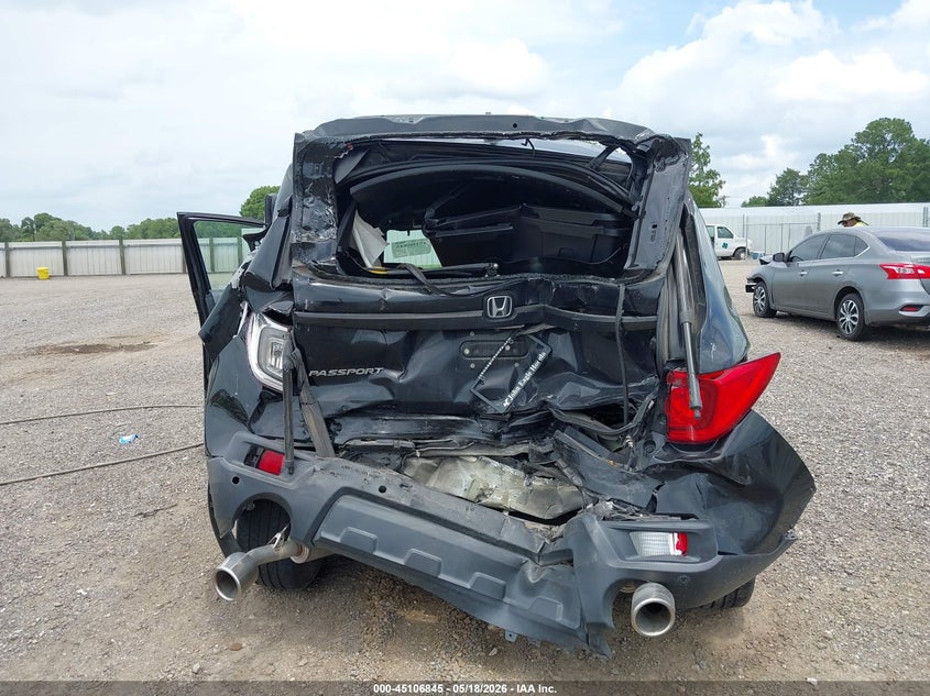 2022 Honda Passport 2Wd Ex-L VIN: 5FNYF7H52NB003372 Lot: 45106845
