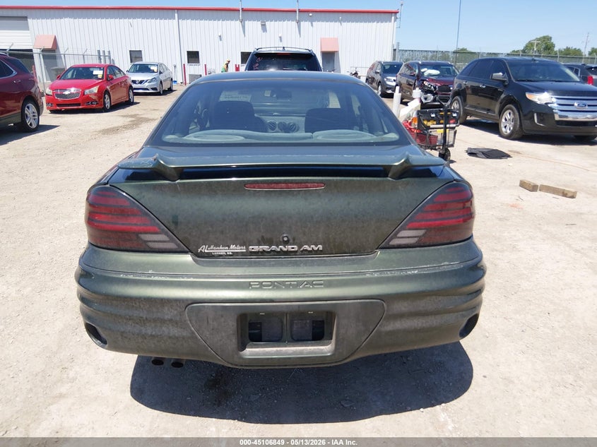 2000 Pontiac Grand Am Se1 VIN: 1G2NF12E5YM770741 Lot: 45106849