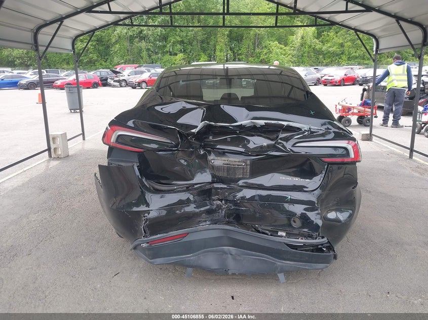 2024 Tesla Model 3 Long Range Dual Motor All-Wheel Drive VIN: 5YJ3E1EB6RF806602 Lot: 45106855