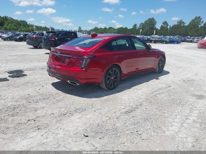 Vin: 1g6dp5rk9s0117774, lot: 45604469, cadillac ct5 sport rwd 20254
