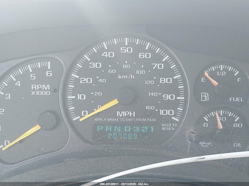 2001 Chevrolet Suburban 1500 Lt VIN: 3GNEC16TX1G203227 Lot: 45106911
