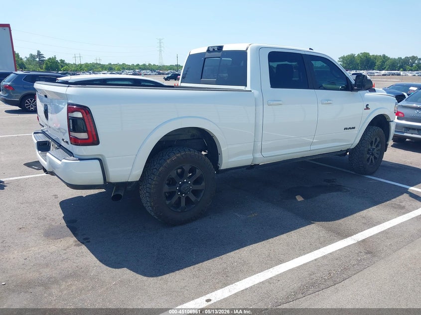 Vin: 3c6ur5fl4ng235131, lot: 45604545, ram 2500 laramie  4x4 6'4 box 20224