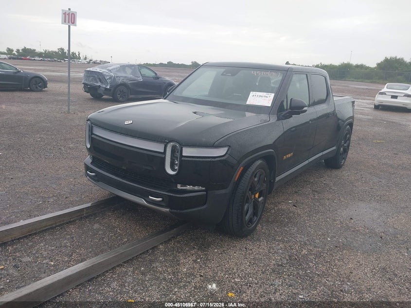 Vin: 7fctgaaa0rn033919, lot: 45604551, rivian r1t adventure quad motor large pack 20242
