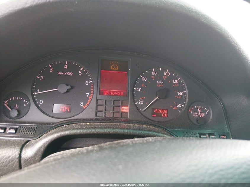 1998 Audi A8 4.2 VIN: WAUBG34D0WN009342 Lot: 45106980