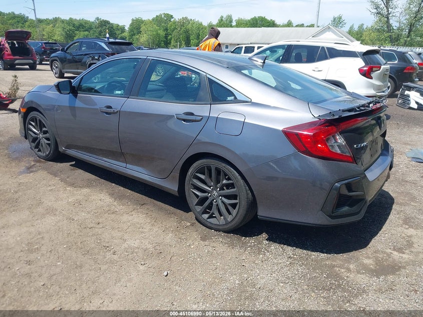 2020 HONDA CIVIC SI auction photo 3