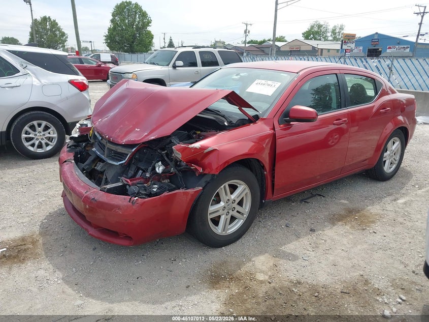 Vin: 1b3cc1fb6an175622, lot: 45604597, dodge avenger express 20102