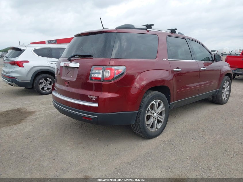 Vin: 1gkkrrkd2gj185437, lot: 45604607, gmc acadia slt-1 20164