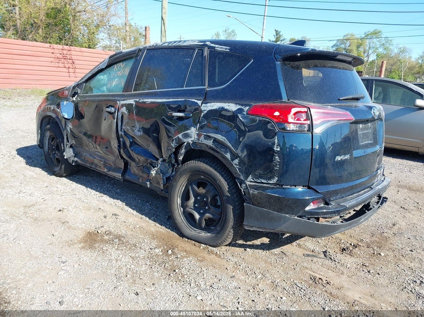 2018 TOYOTA RAV 4 SPORT UTILITY VEHICLE 2.5L I-4 DOHC, VVT, 176HP