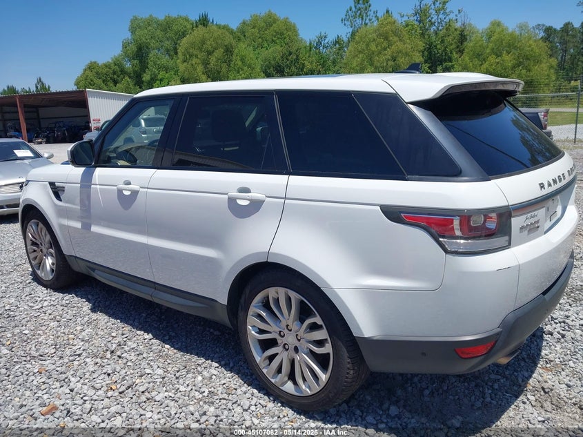 2016 Land Rover Range Rover Sport 3.0L V6 Supercharged Se VIN: SALWG2PF4GA659420 Lot: 45107082