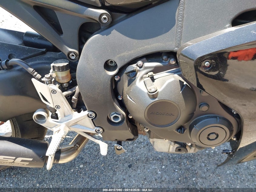 2008 Honda Cbr1000 Rr VIN: JH2SC59088M002137 Lot: 45107090