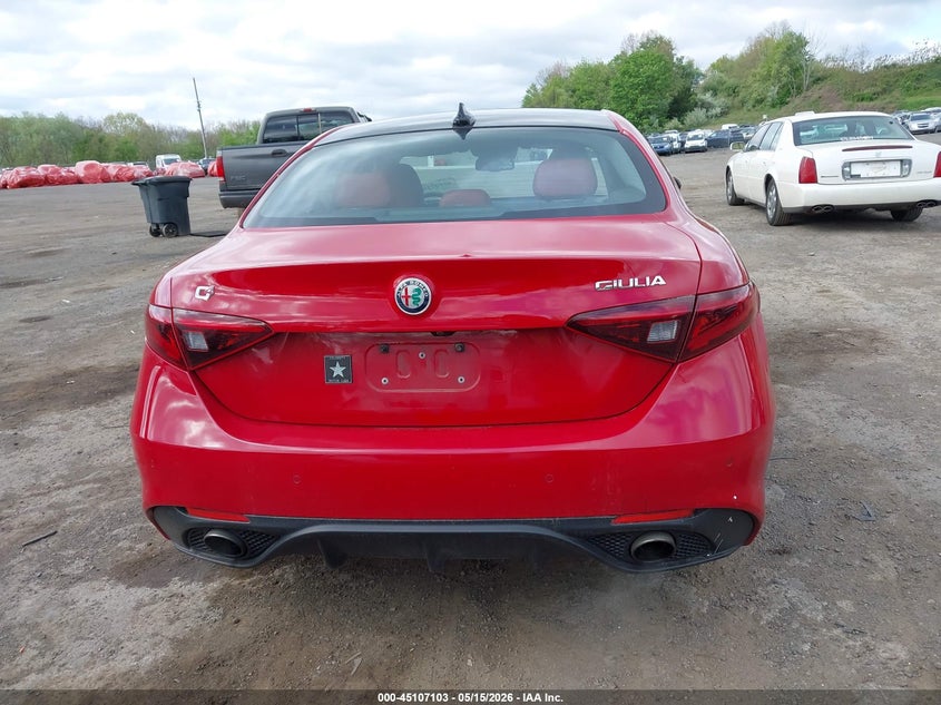 2017 Alfa Romeo Giulia Awd VIN: ZARFAEDNXH7548588 Lot: 45107103