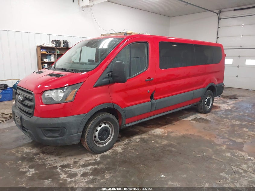 Vin: 1fbax2y86lkb23384, lot: 45604718, ford transit-350 passenger van xl 20202