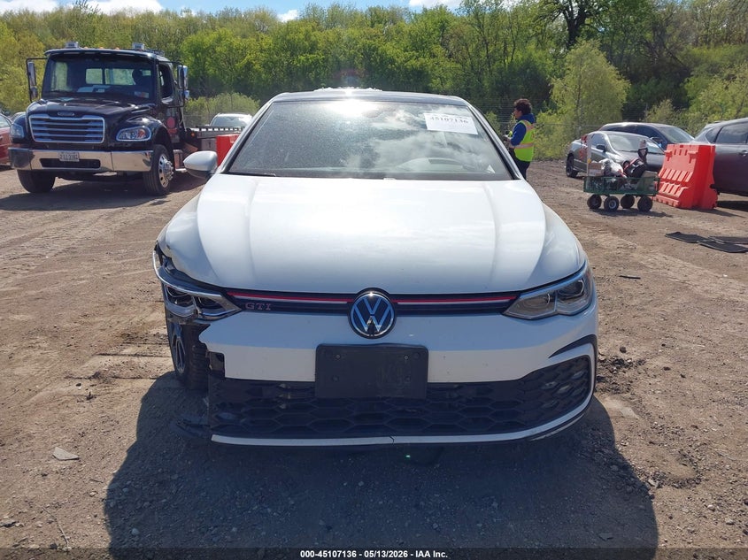 2024 Volkswagen Golf Gti 2.0T Se VIN: WVW3A7CD4RW226005 Lot: 45107136