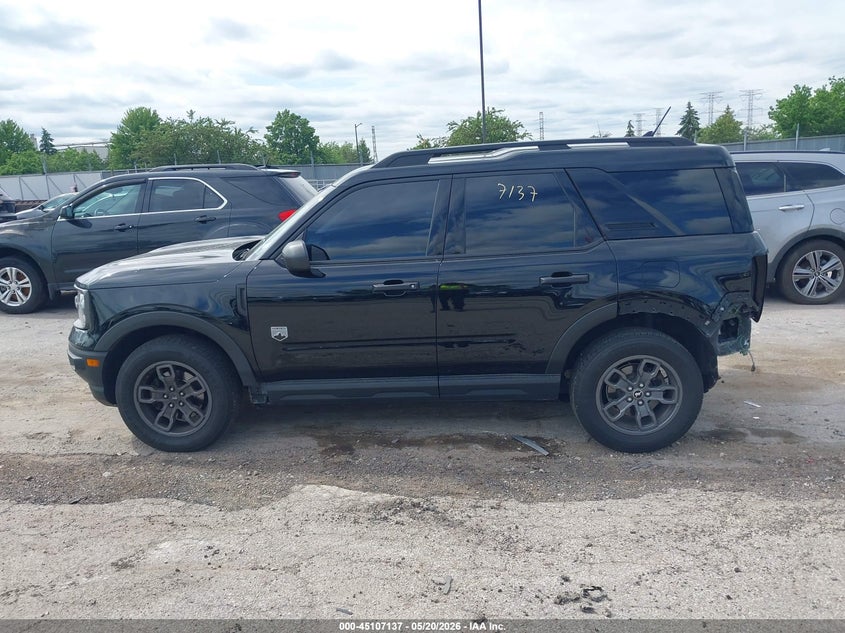 2021 Ford Bronco Sport Big Bend VIN: 3FMCR9B66MRA82567 Lot: 45107137