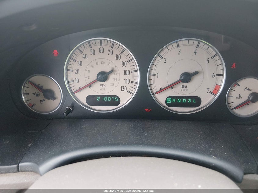 2003 Chrysler Town & Country Limited VIN: 2C8GP64L63R263197 Lot: 45107166