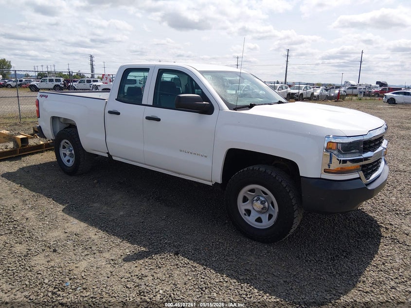 Vin: 1gcvknec4jz123930, lot: 45604845, chevrolet silverado 1500 wt 2018 img_1