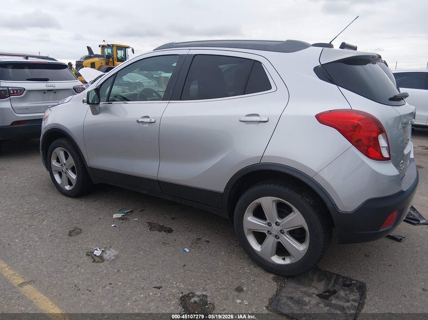 Vin: kl4cjfsb9fb238657, lot: 45604863, buick encore convenience 20153