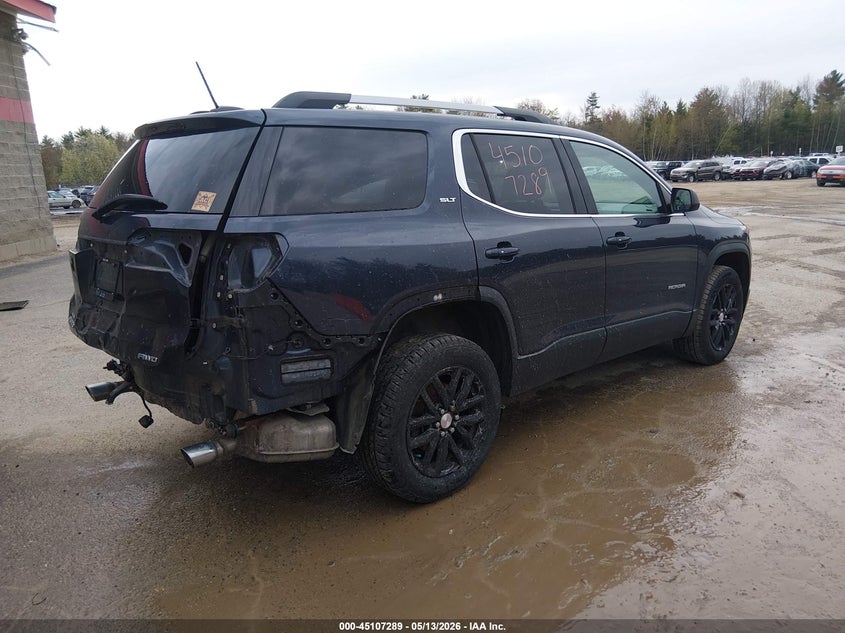 Vin: 1gkknuls8jz176620, lot: 45604873, gmc acadia slt-1 20184