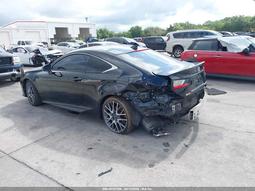 Vin: jthha5bc3g5004723, lot: 45604880, lexus rc 200t 20163