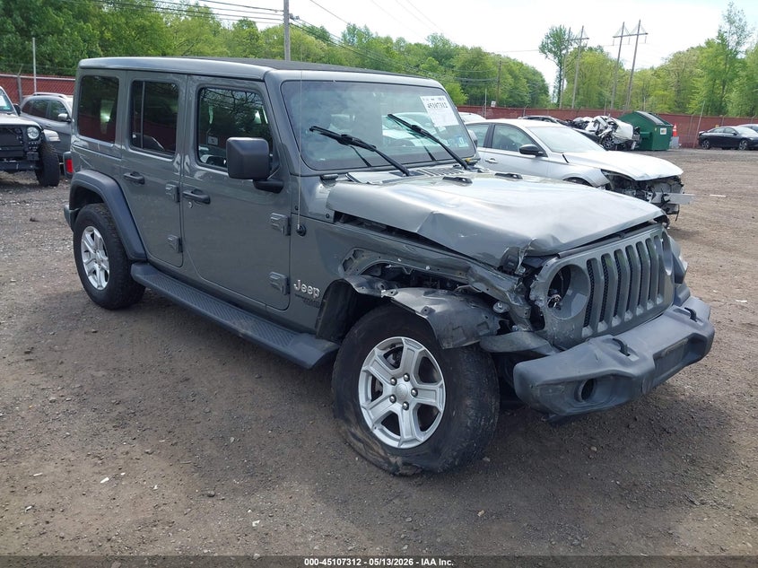 2020 Jeep Wrangler Unlimited Sport S 4X4