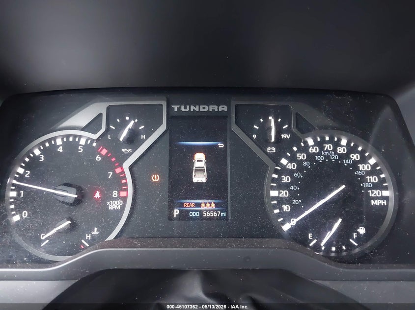VIN 5TFKB5DB0NX001112 2022 TOYOTA TUNDRA SR