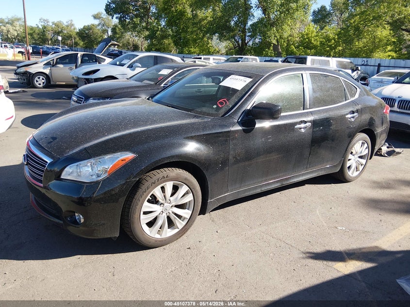 Vin: jn1by1ar6bm371957, lot: 45604962, infiniti m37x 20112