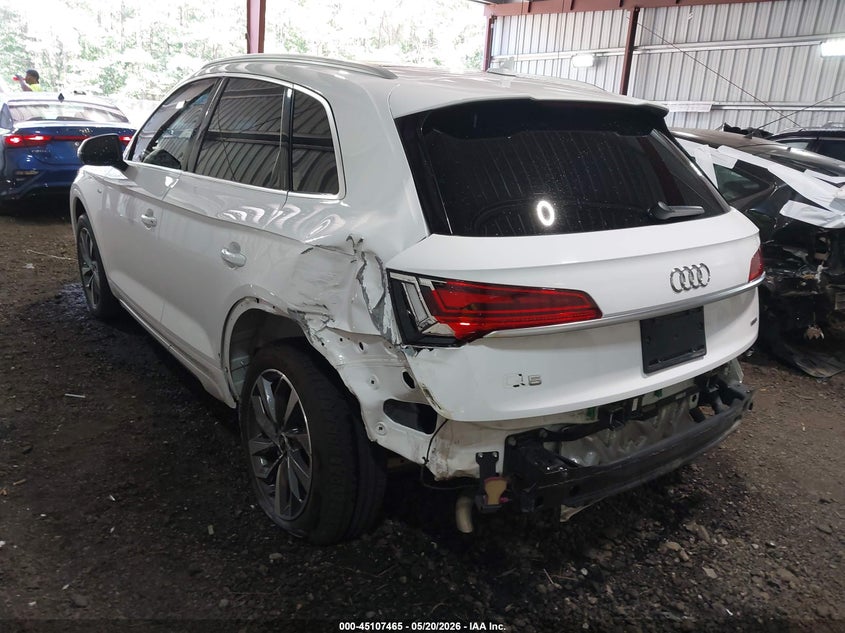Vin: wa1eaafy8n2075072, lot: 45605049, audi q5 premium plus 45 tfsi s line quattro s tronic 20223