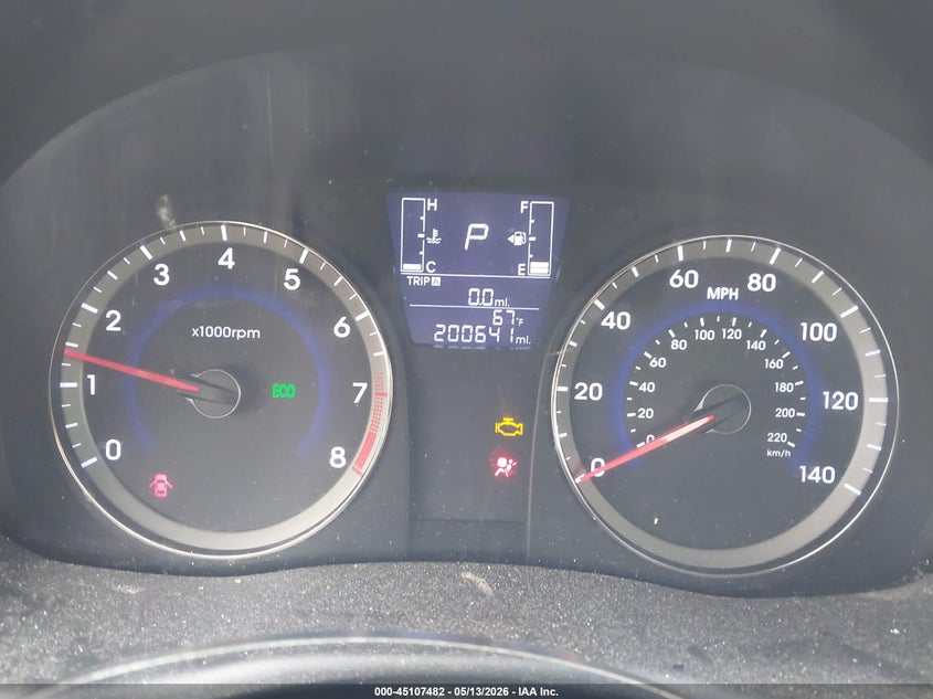 2016 HYUNDAI ACCENT SEDAN 1.6L I-4 DI, DOHC, VVT, 137HP
