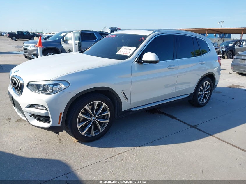 Vin: 5uxtr7c51klr47518, lot: 45605067, bmw x3 sdrive30i 20192