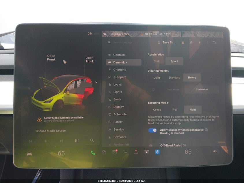 TESLA MODEL Y 2022 VIN 7SAYGDEF2NF521753
