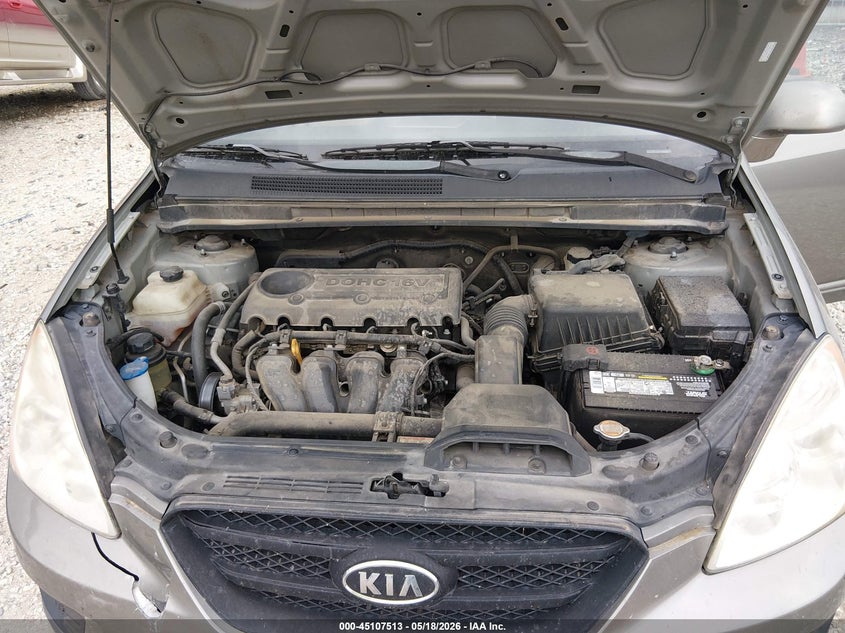 2009 Kia Rondo Lx VIN: KNAFG528597266198 Lot: 45107513