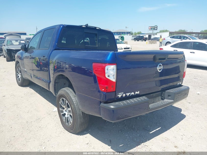 2022 NISSAN TITAN auction photo 3