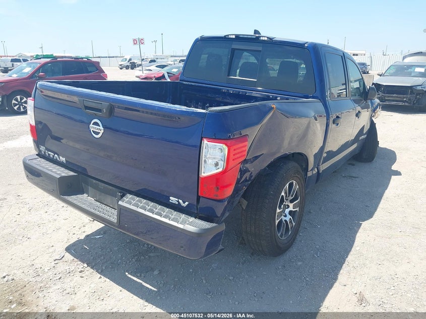 2022 NISSAN TITAN auction photo 4