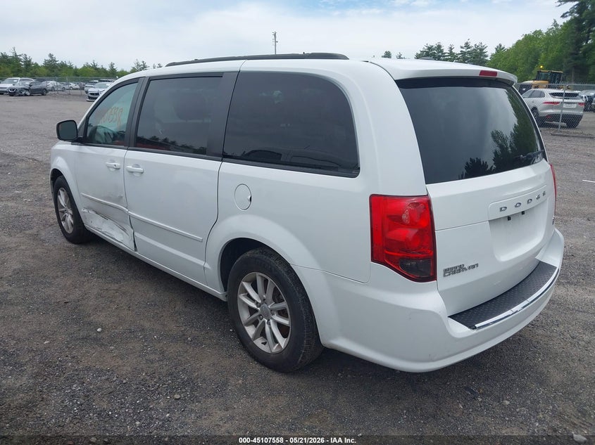 Vin: 2c4rdgcgxgr354301, lot: 45605142, dodge grand caravan sxt 20163